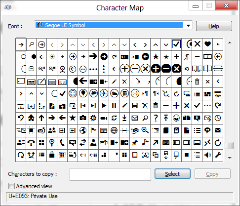 อักษรหรืออักขระพิเศษ ที่ไม่มีบนคีย์บอร์ดเราหาได้จากที่ไหน