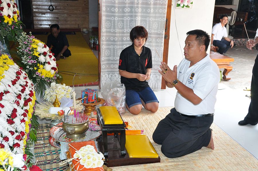 ประมวลภาพงาน งานฌาปนกิจ คุณปรีชา ชาติสุวรรณ 5/5/57